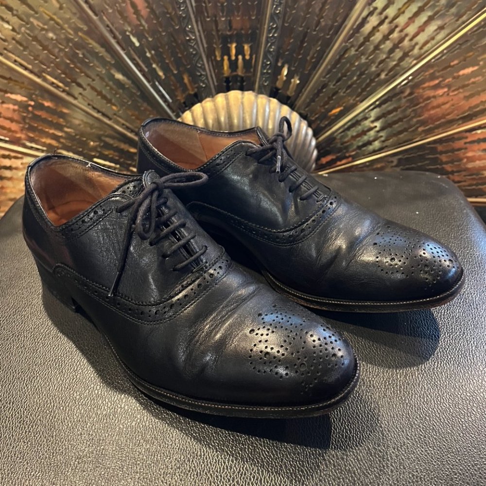 John Fluevog CITY ANGELS  DAMASCUS CLASSIC BROGUED OXFORD